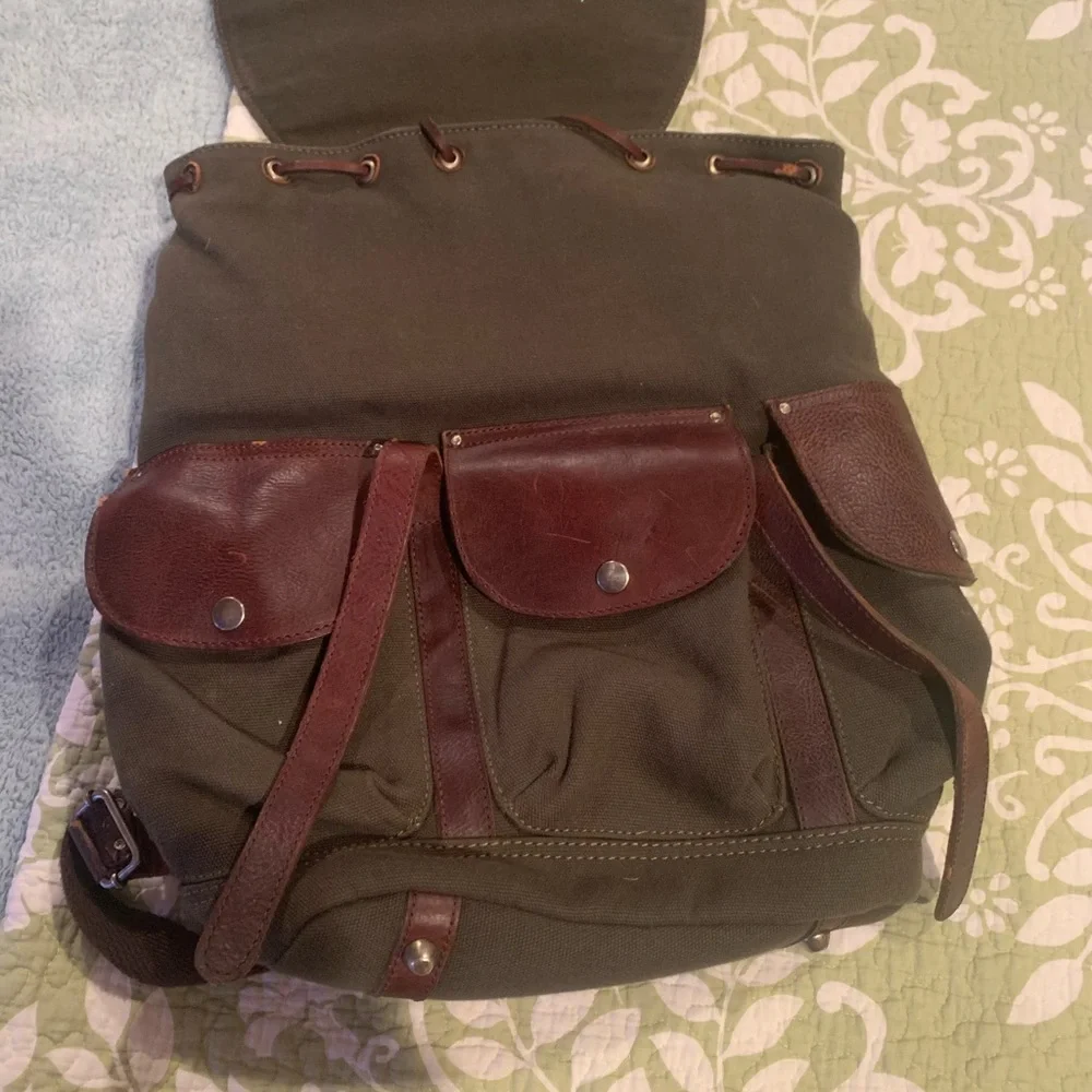 Will leather goods rucksack backpack - Picture 3 of 6